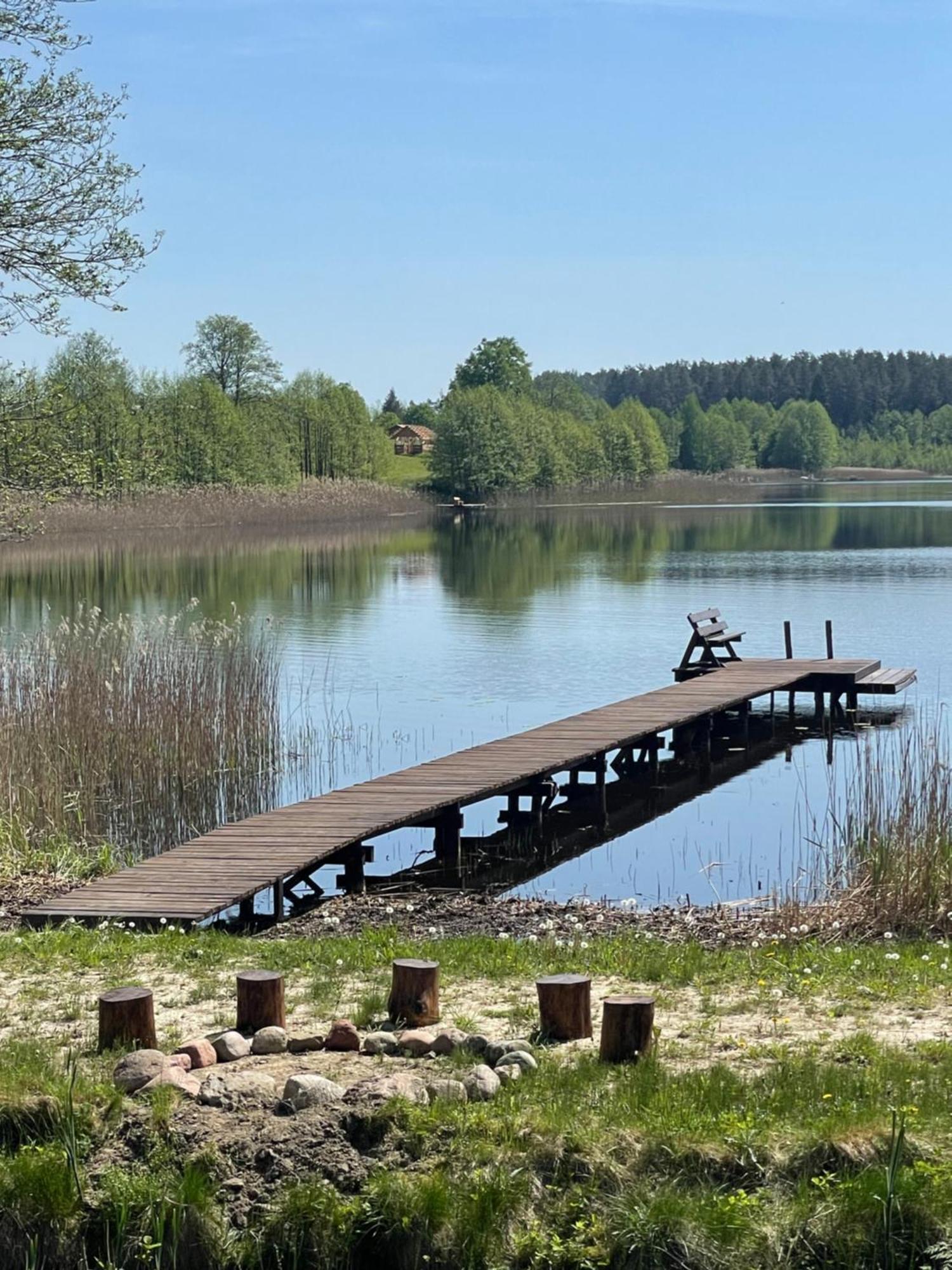 Agroturystyka Nad Czarnym Giby Exteriér fotografie